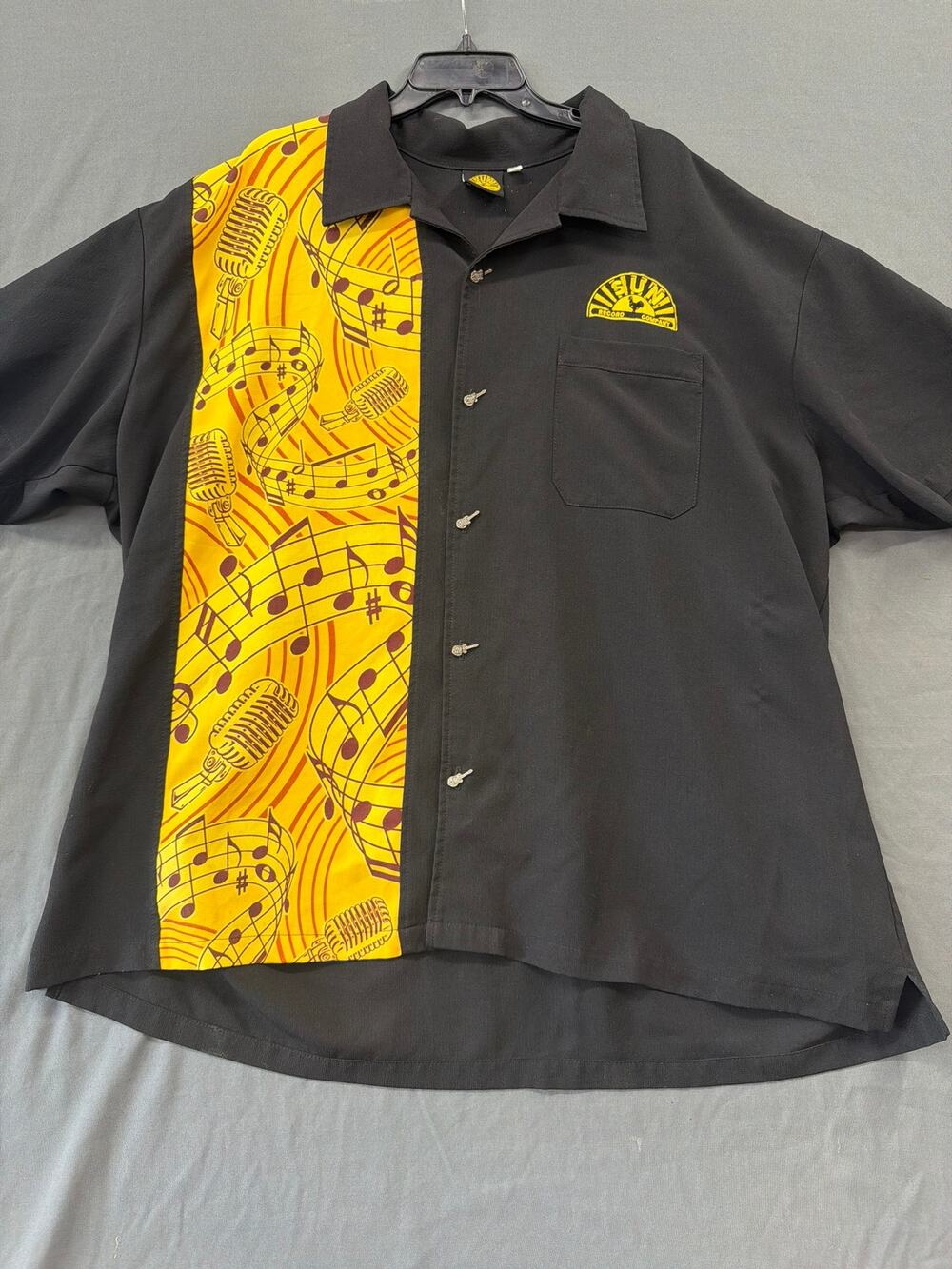 Steady Clothing Sun Records Men’s Bowling Shirt – Size 4XL